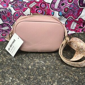 Ah-dorned NWT Pink Crossbody